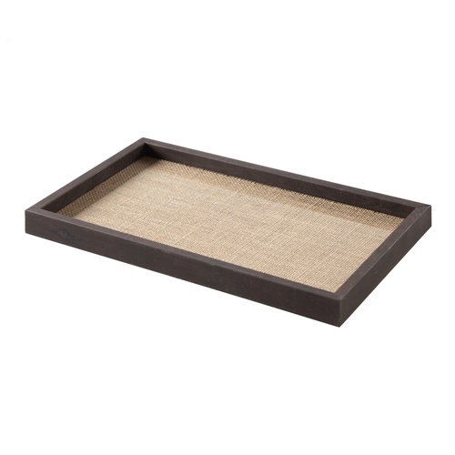  BROWN DEKORATİF TEPSİ 24X39 CM