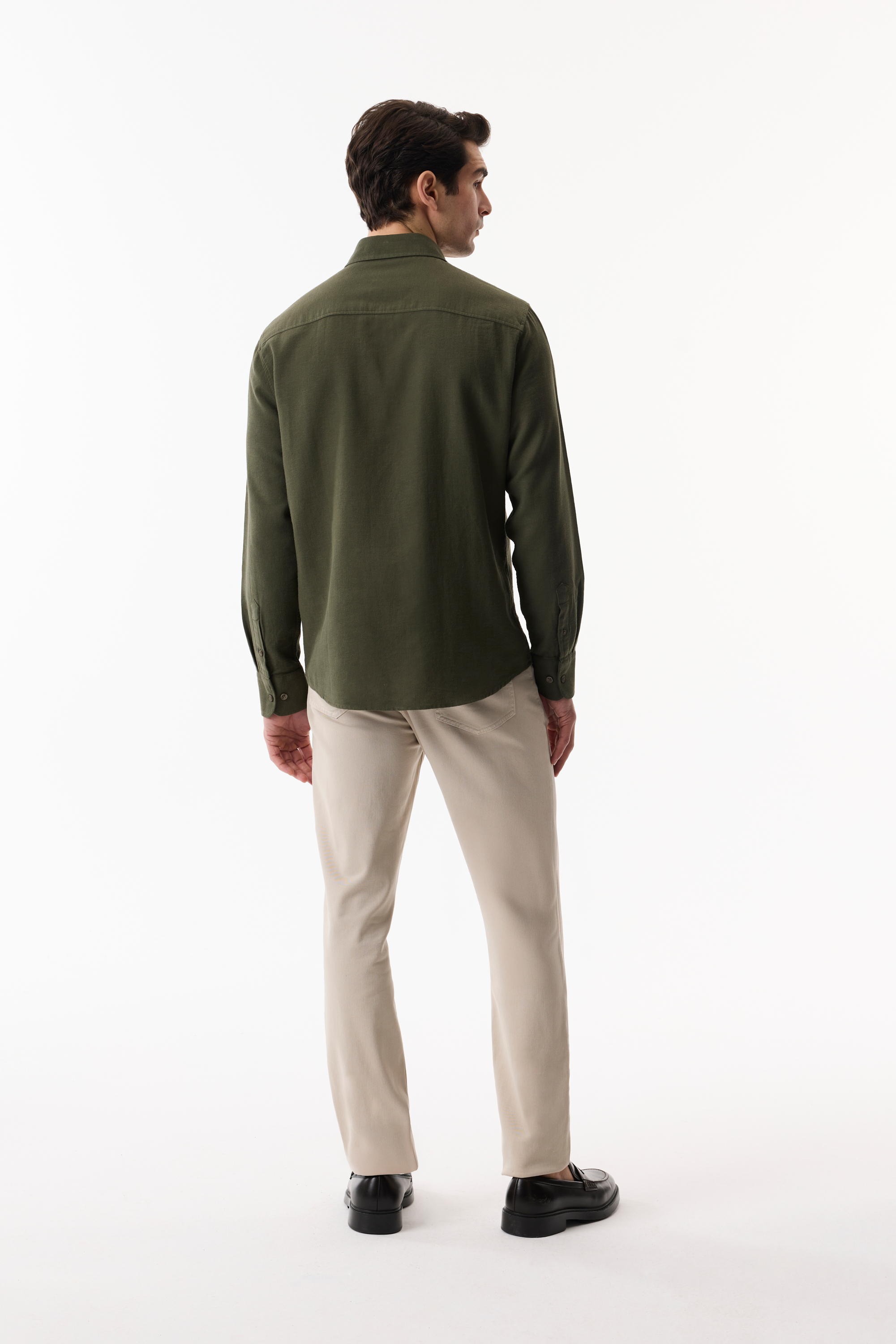 PAMUKLU REGULAR FIT UZUN KOLLU GÖMLEK