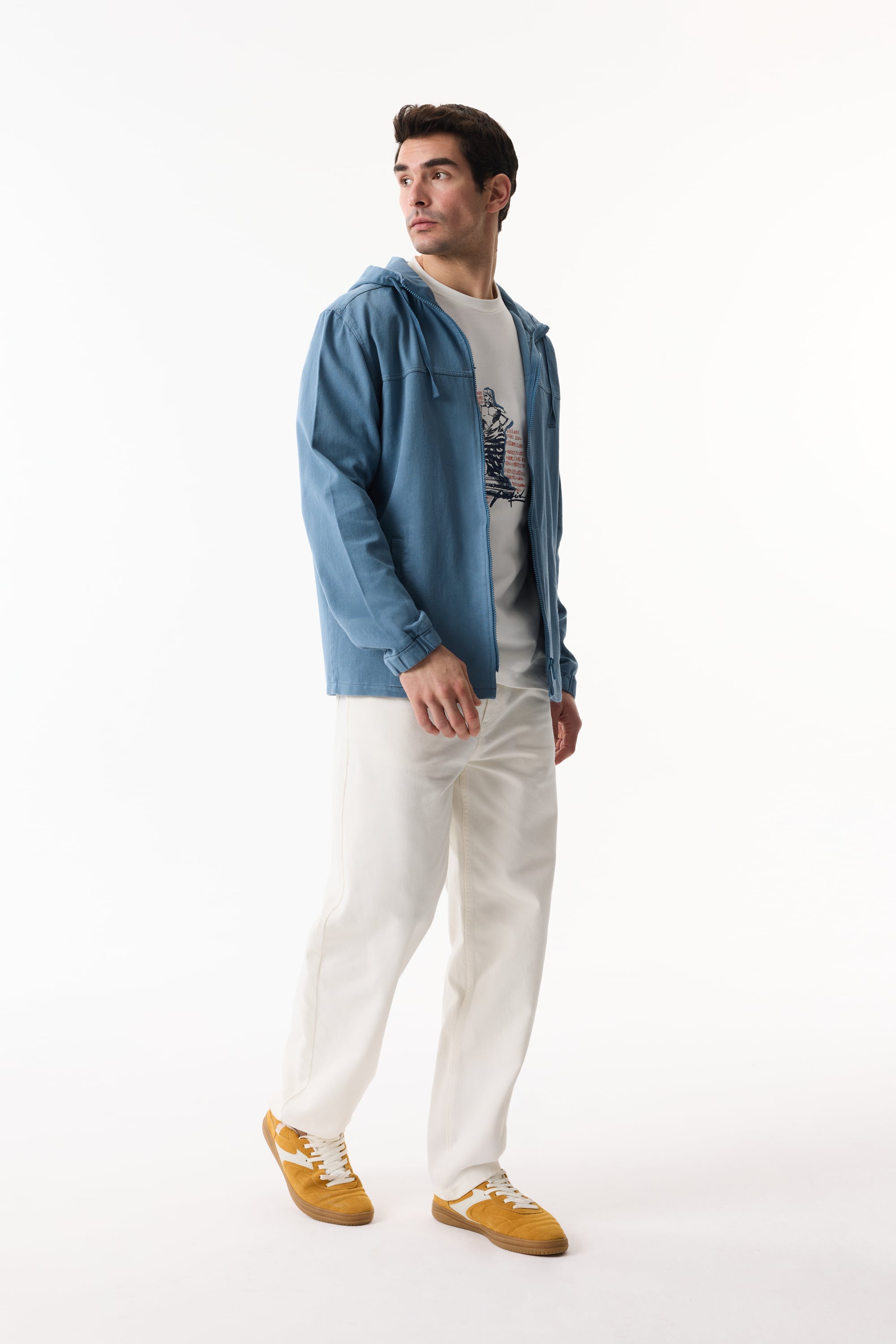 KAPÜŞONLU FERMUARLI CEKET