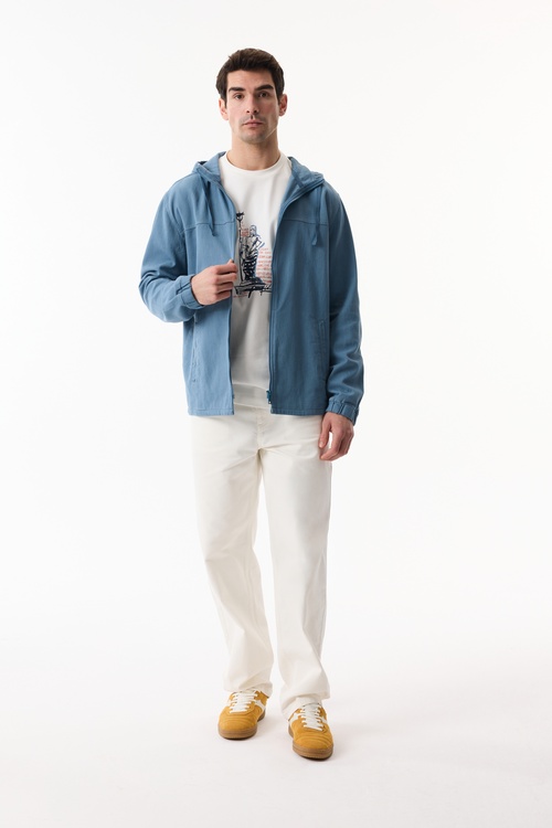  KAPÜŞONLU FERMUARLI CEKET