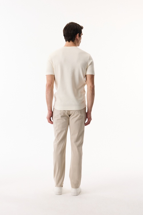  BİSİKLET YAKA KISA KOLLU KAZAK