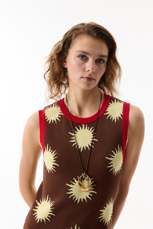  JAKARLI KOLSUZ TRİKO MİNİ ELBİSE