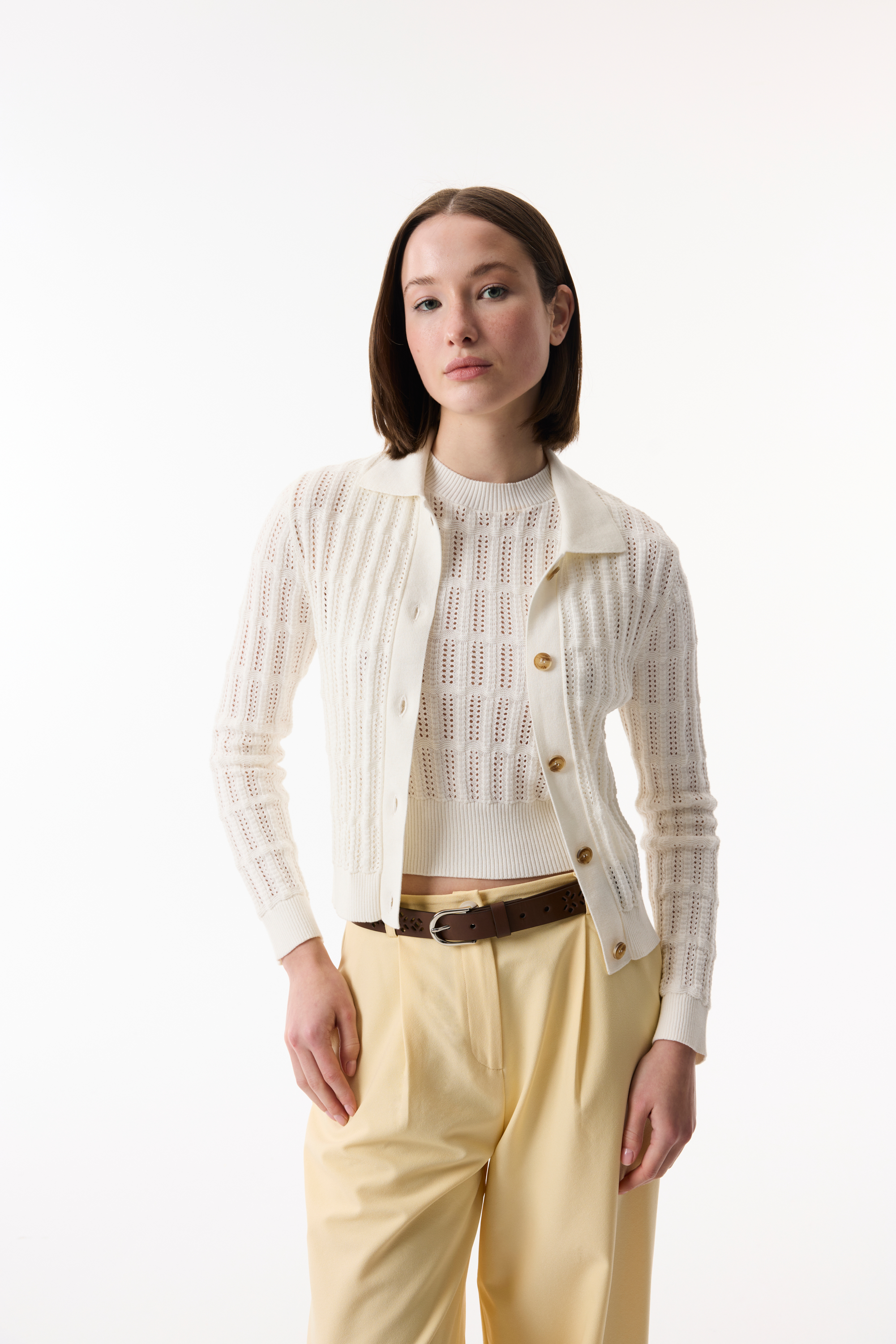 AJURLU DÜĞMELİ HIRKA