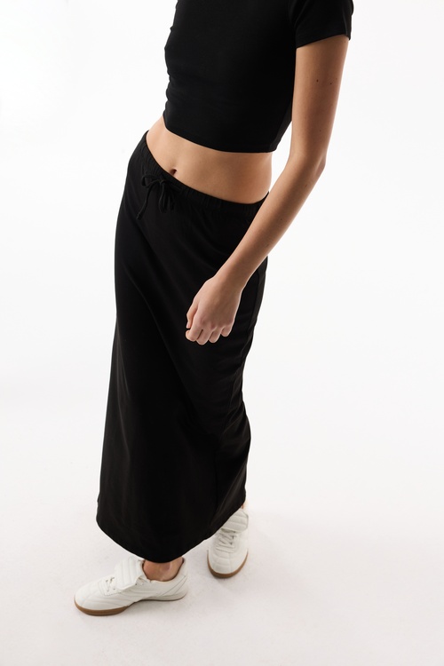  BELİ BAĞLAMALI MİDİ ETEK