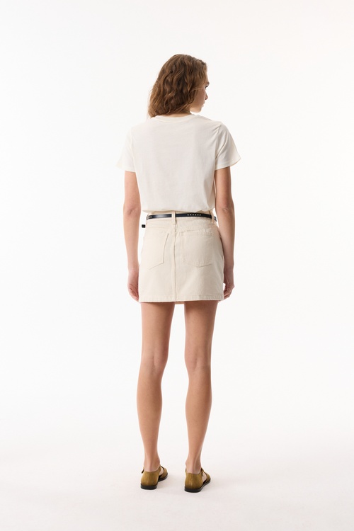 BİSİKLET YAKA KISA KOLLU T-SHIRT