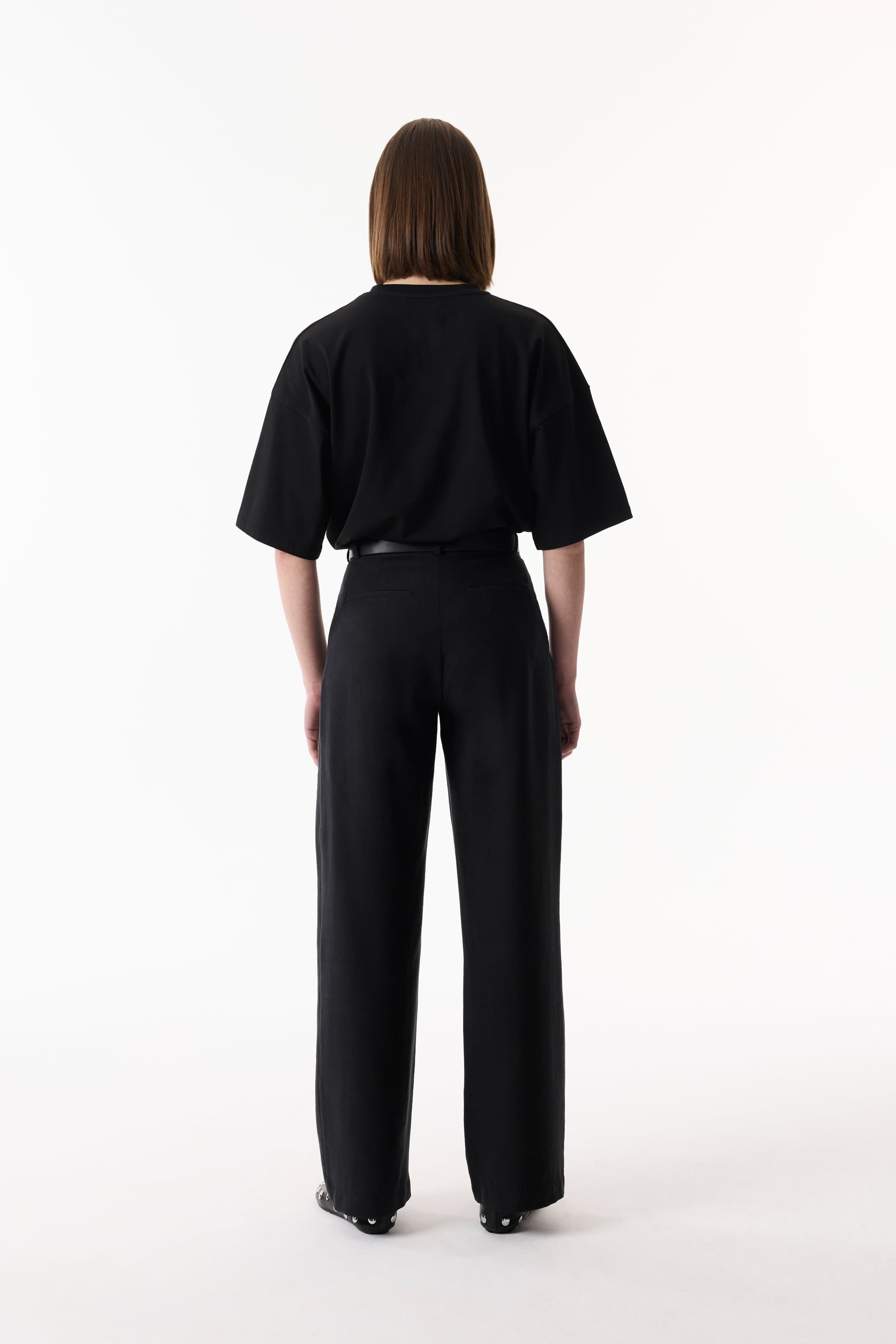 WIDE LEG DİKİŞ DETAYLI PANTOLON