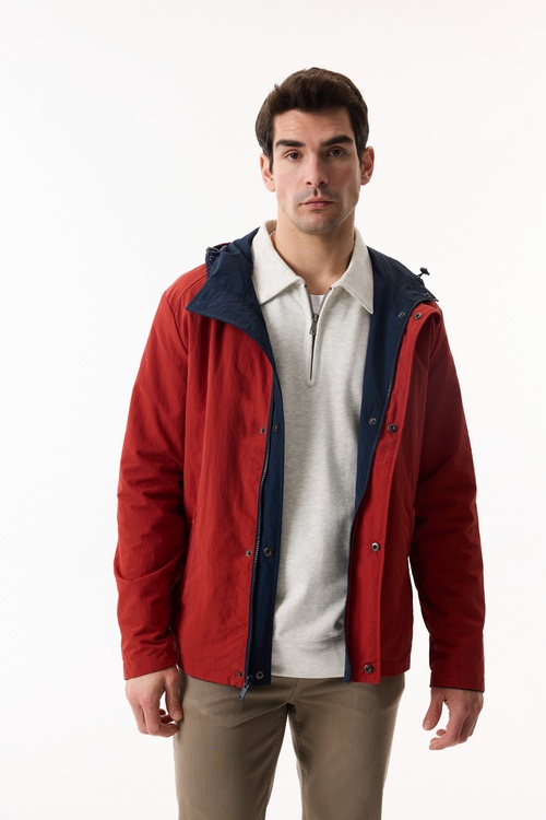  KAPÜŞONLU ÇİFT TARAFLI YAĞMURLUK