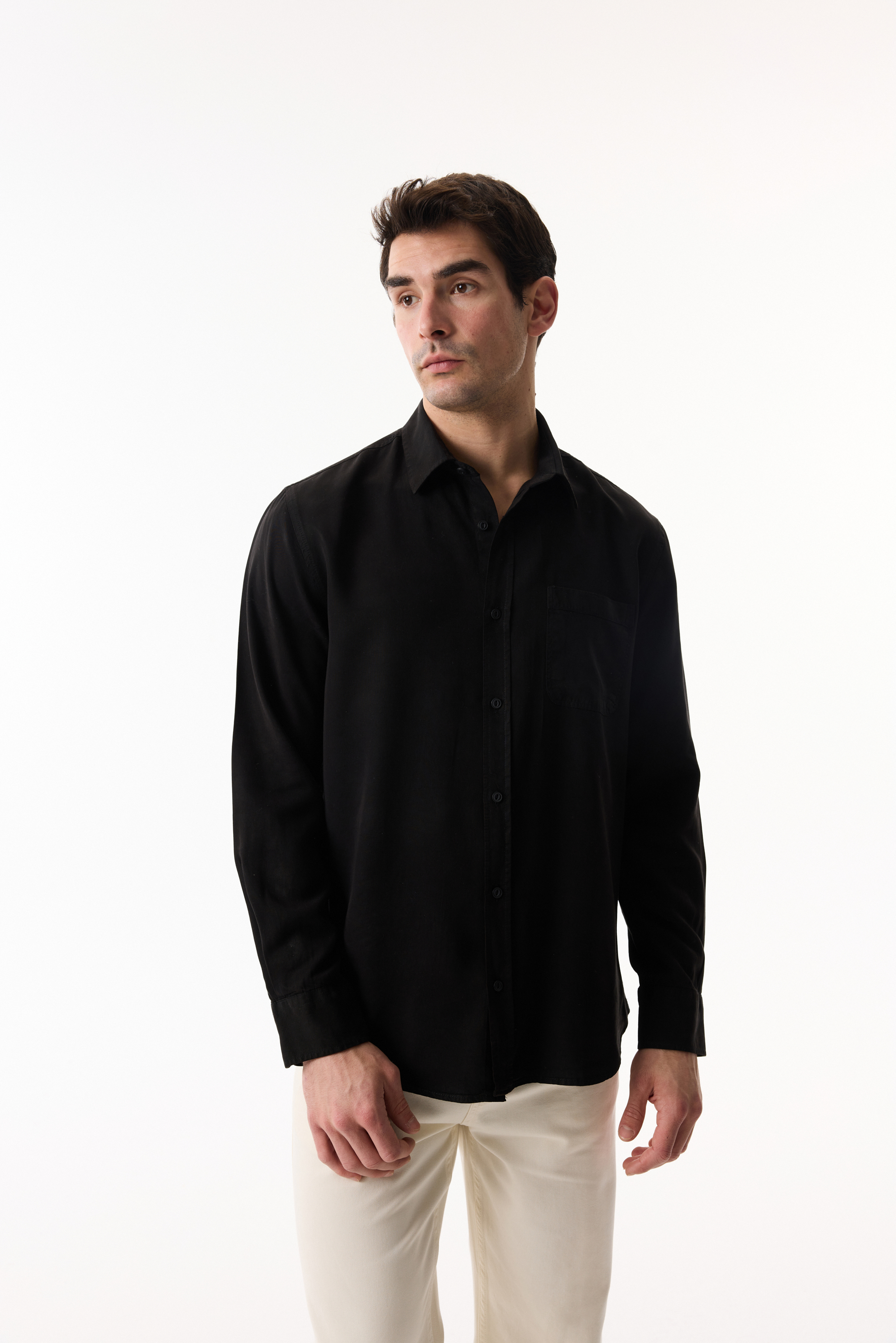 REGULAR FIT UZUN KOLLU GÖMLEK