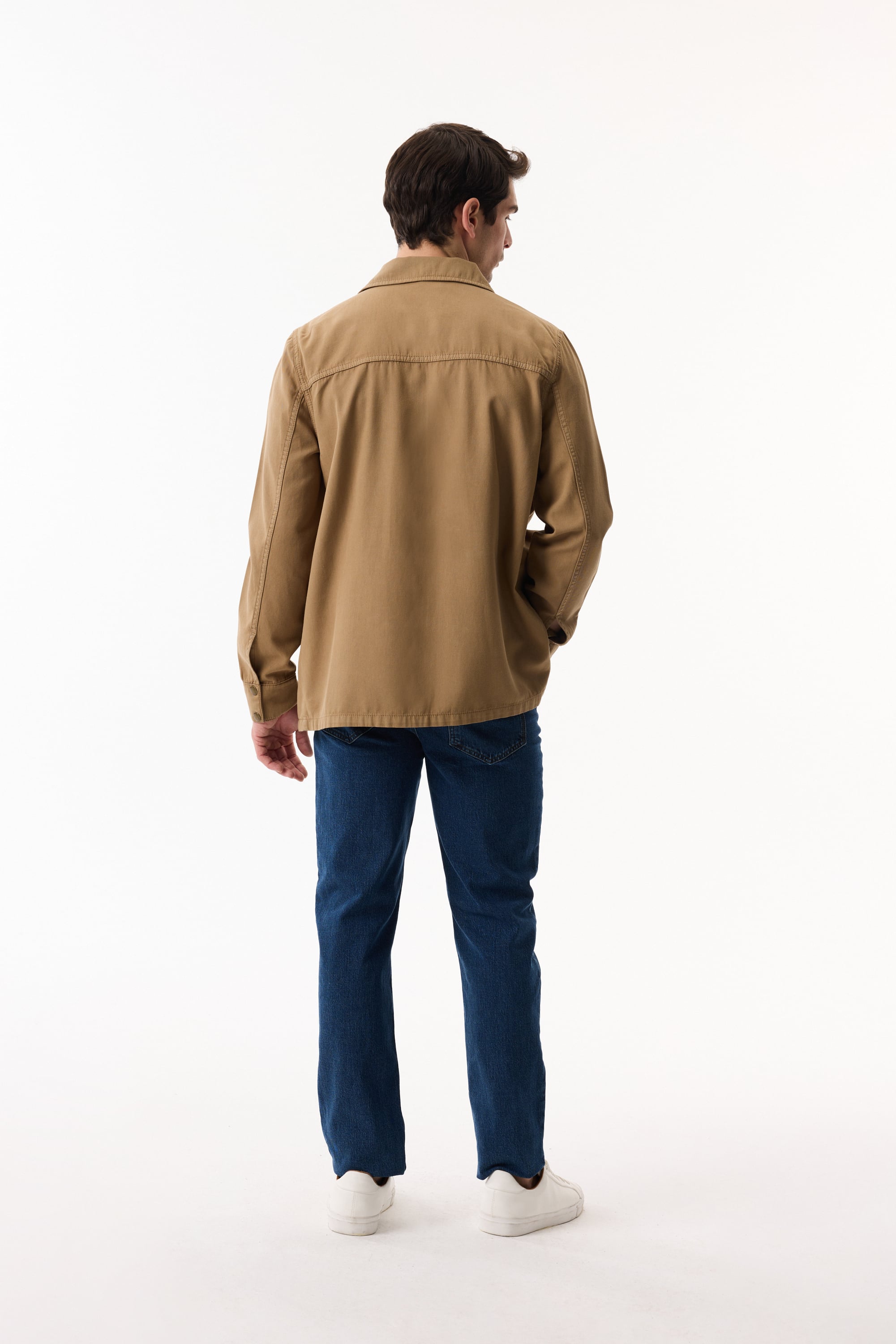 KETEN KARIŞIMLI CASUAL CEKET