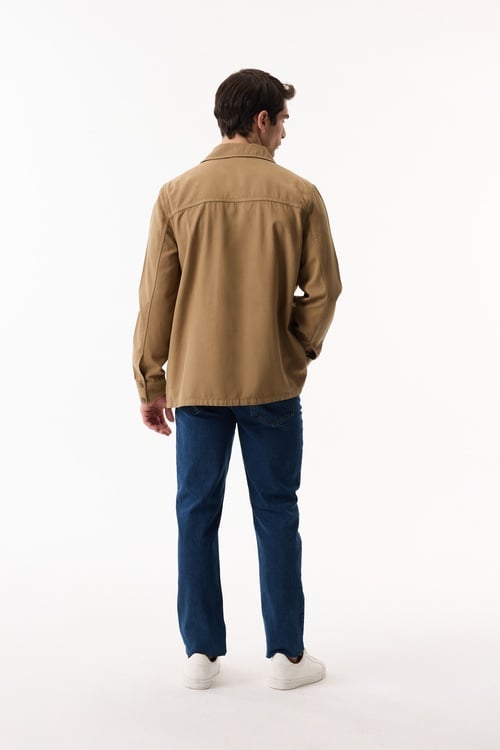 KETEN KARIŞIMLI CASUAL CEKET