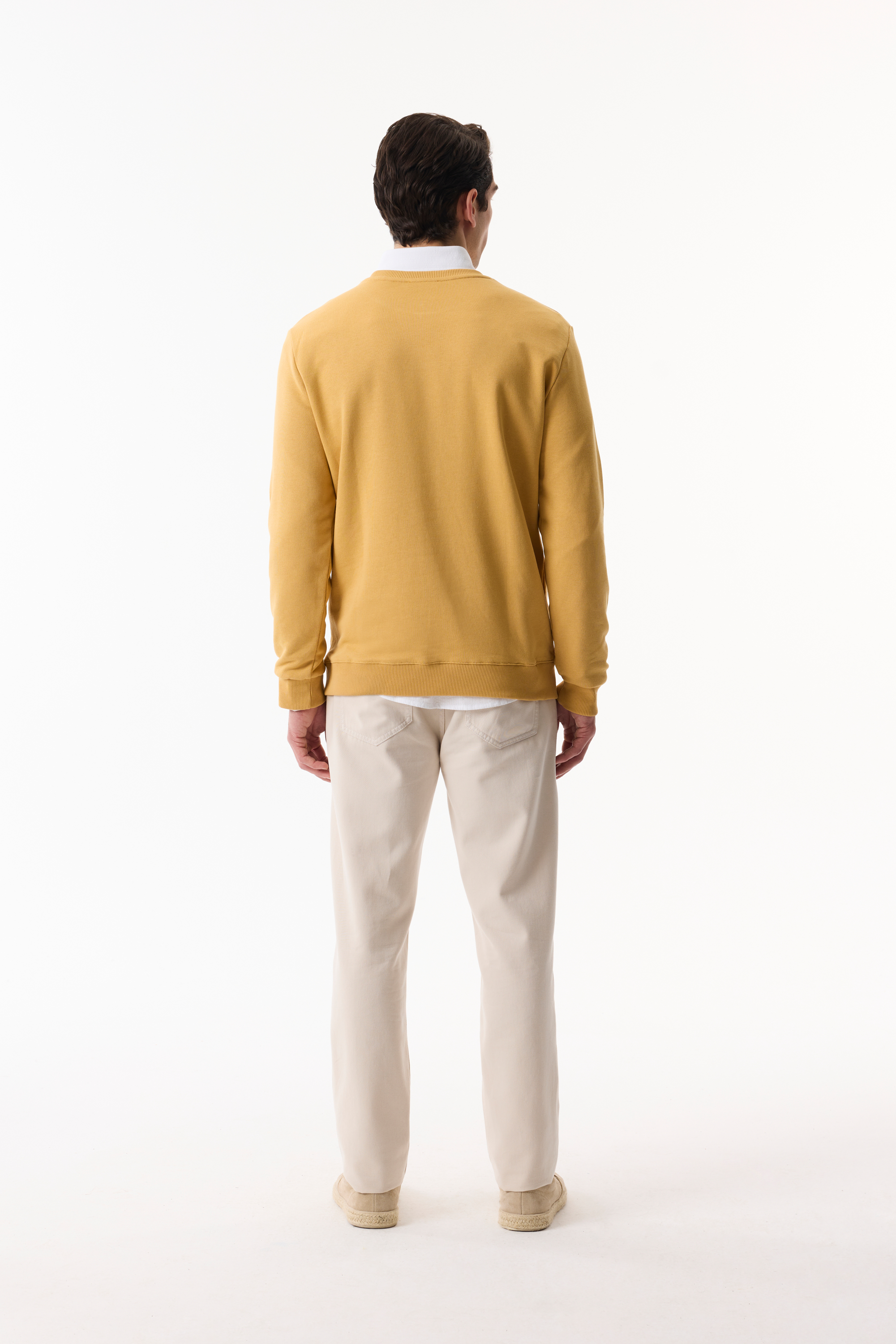 BİSİKLET YAKA SWEATSHIRT