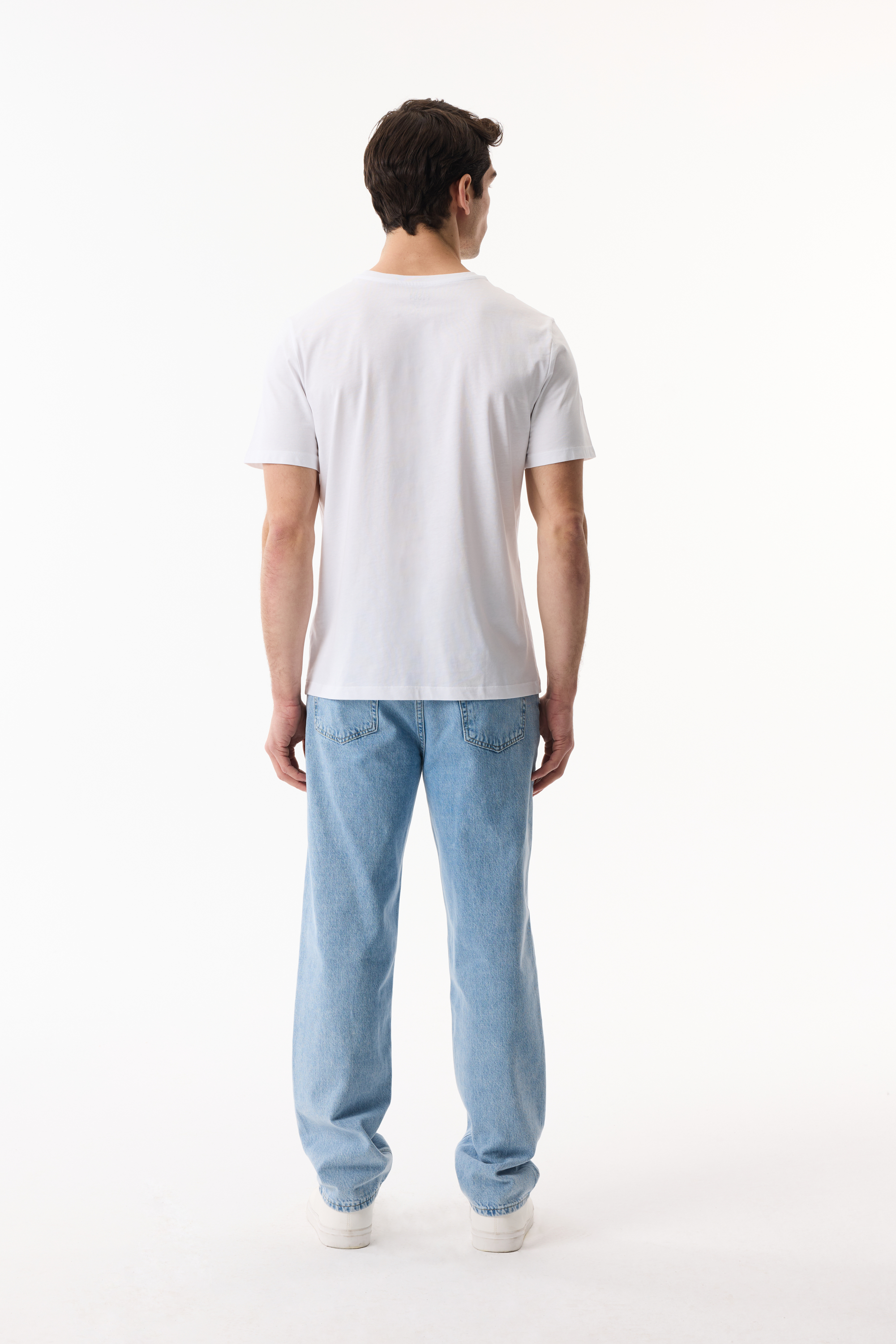 MİTOLOJİK BASKILI BİSİKLET YAKA T-SHIRT