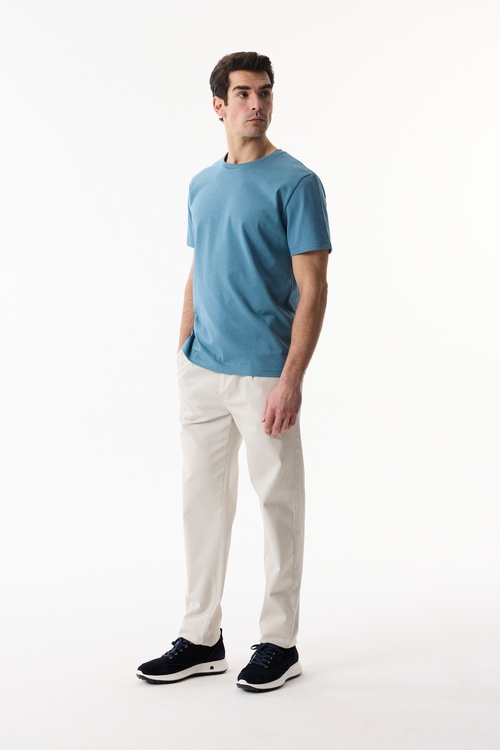  BİSİKLET YAKA KISA KOLLU T-SHIRT