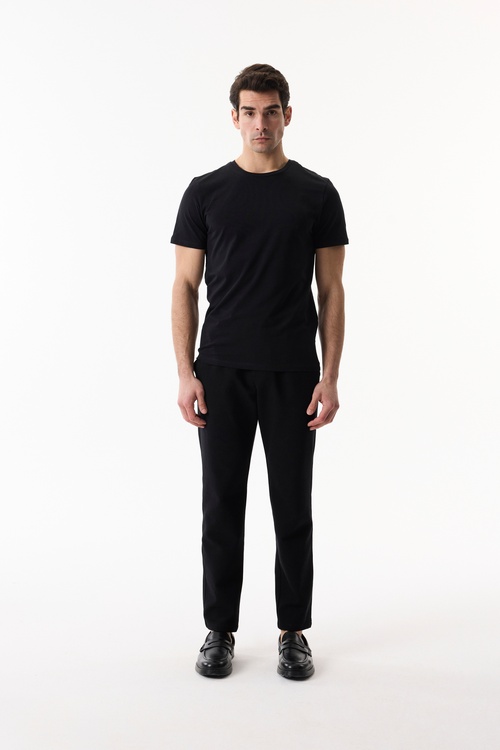  BİSİKLET YAKA KISA KOLLU T-SHIRT