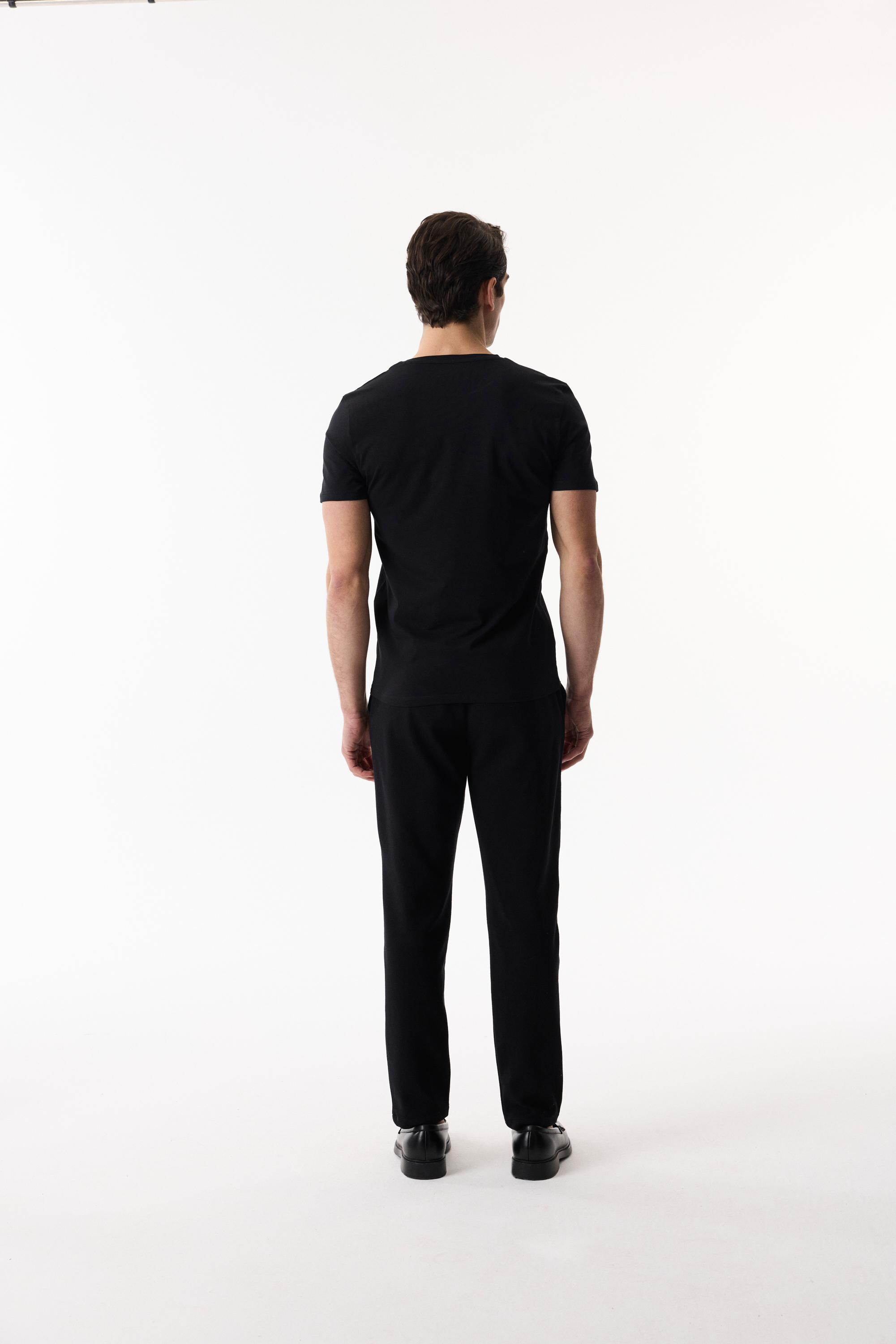 BİSİKLET YAKA KISA KOLLU T-SHIRT