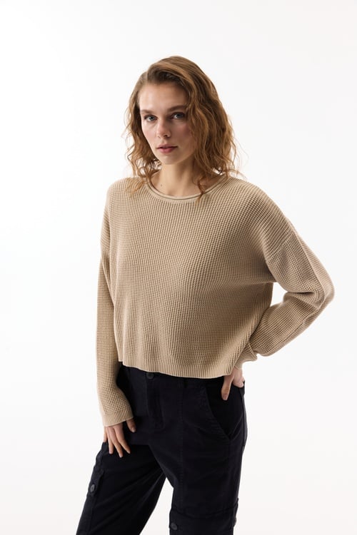  DOKULU LOOSE FIT KAZAK