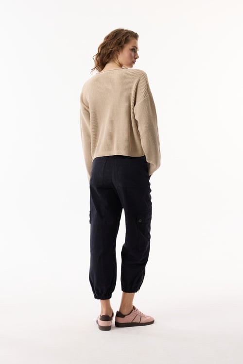  DOKULU LOOSE FIT KAZAK