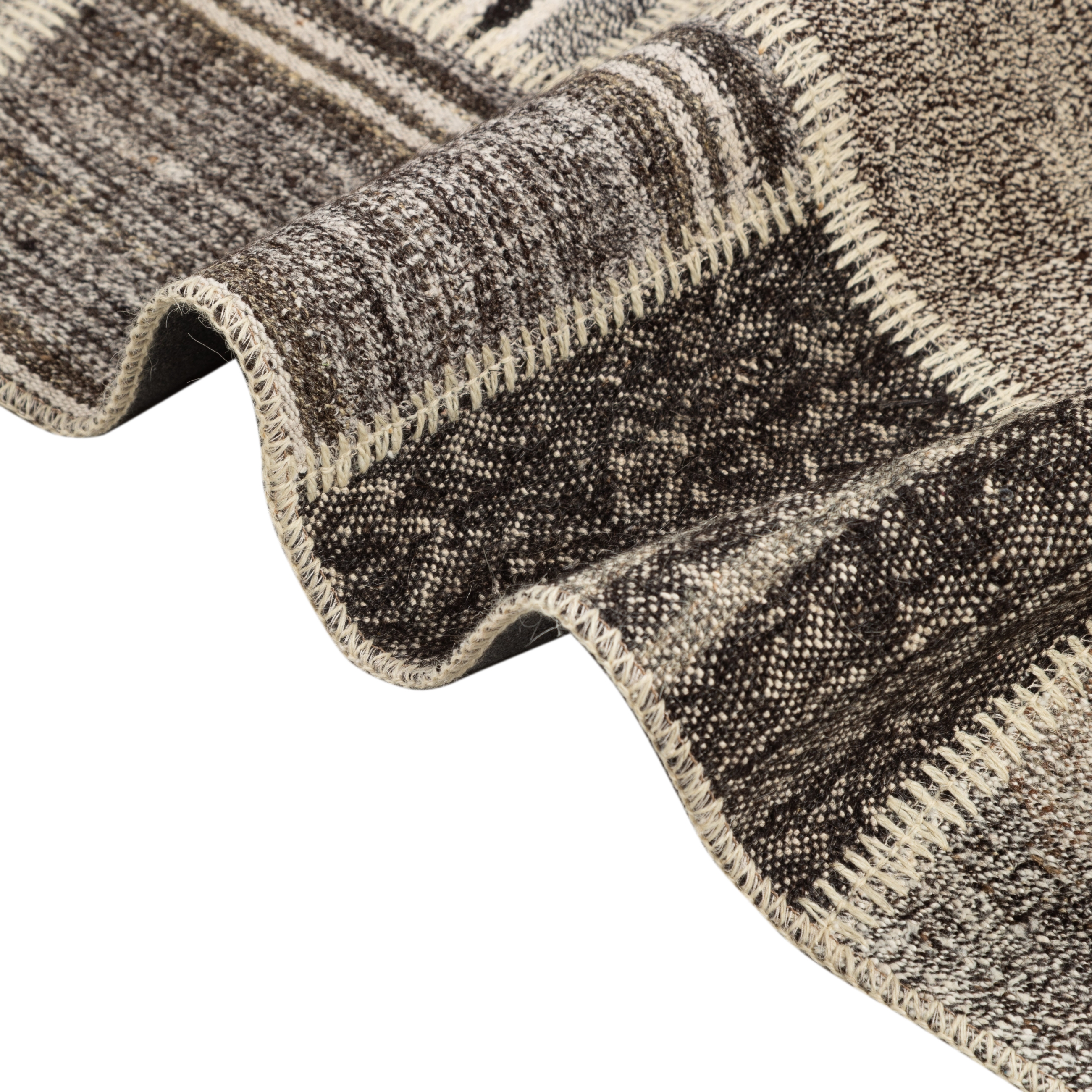 LIMA GRİ KREM PATCHWORK KİLİM 80X150