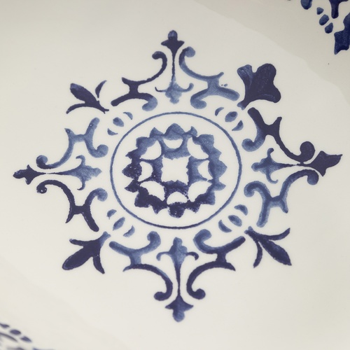  MOROCCO BLUE OVAL KASE 35CM