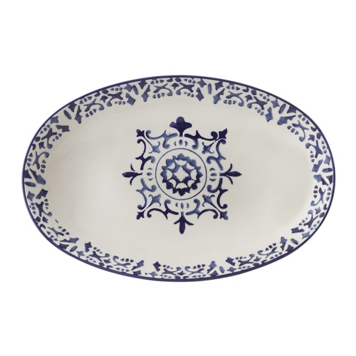  MOROCCO BLUE OVAL KASE 35CM