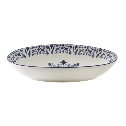  MOROCCO BLUE OVAL KASE 35CM