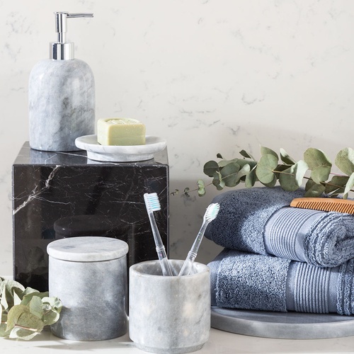  MARBLE GRİ 5'Lİ BANYO SETİ