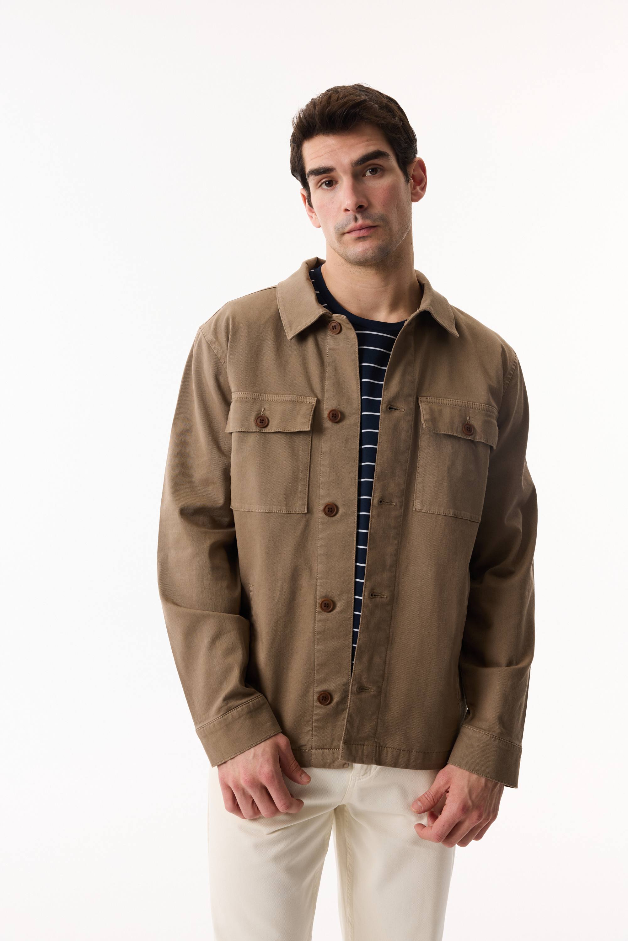 ÇOK CEPLİ DÜĞMELİ CASUAL CEKET