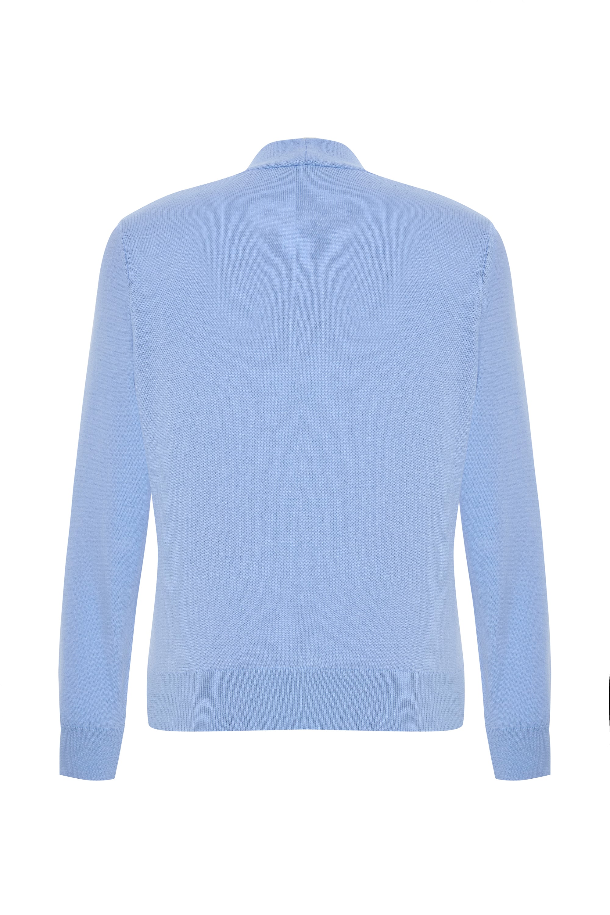 V YAKA ÇİFT RENKLİ HIRKA