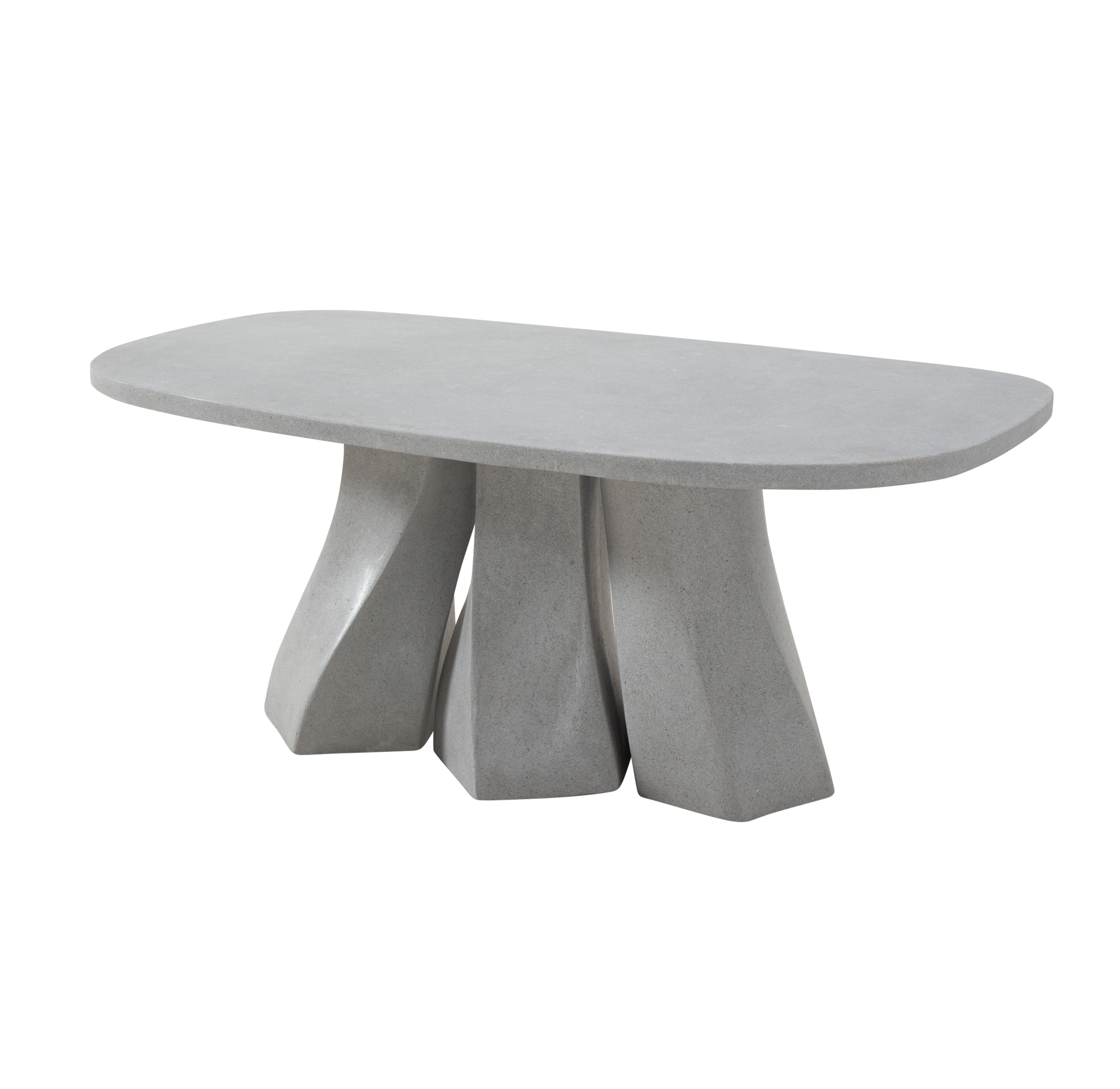 FREYA MASA GRİ 200X100X75 CM