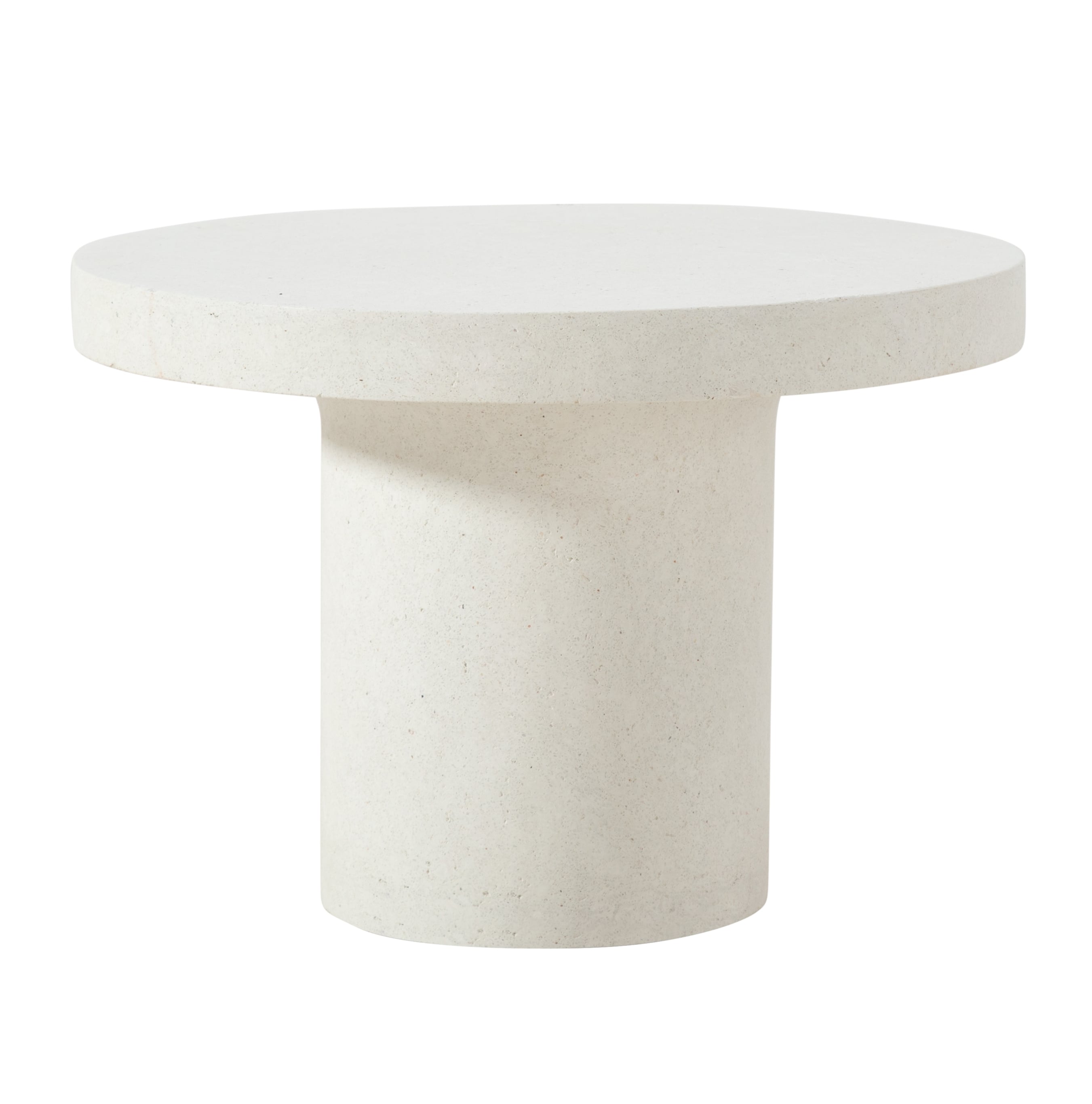 LOUNGE KAHVE SEHPASI BEYAZ 58X58X40 CM