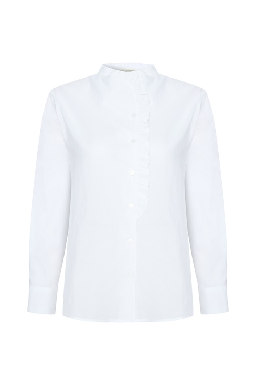  FIRFIR DETAYLI GÖMLEK BLUZ