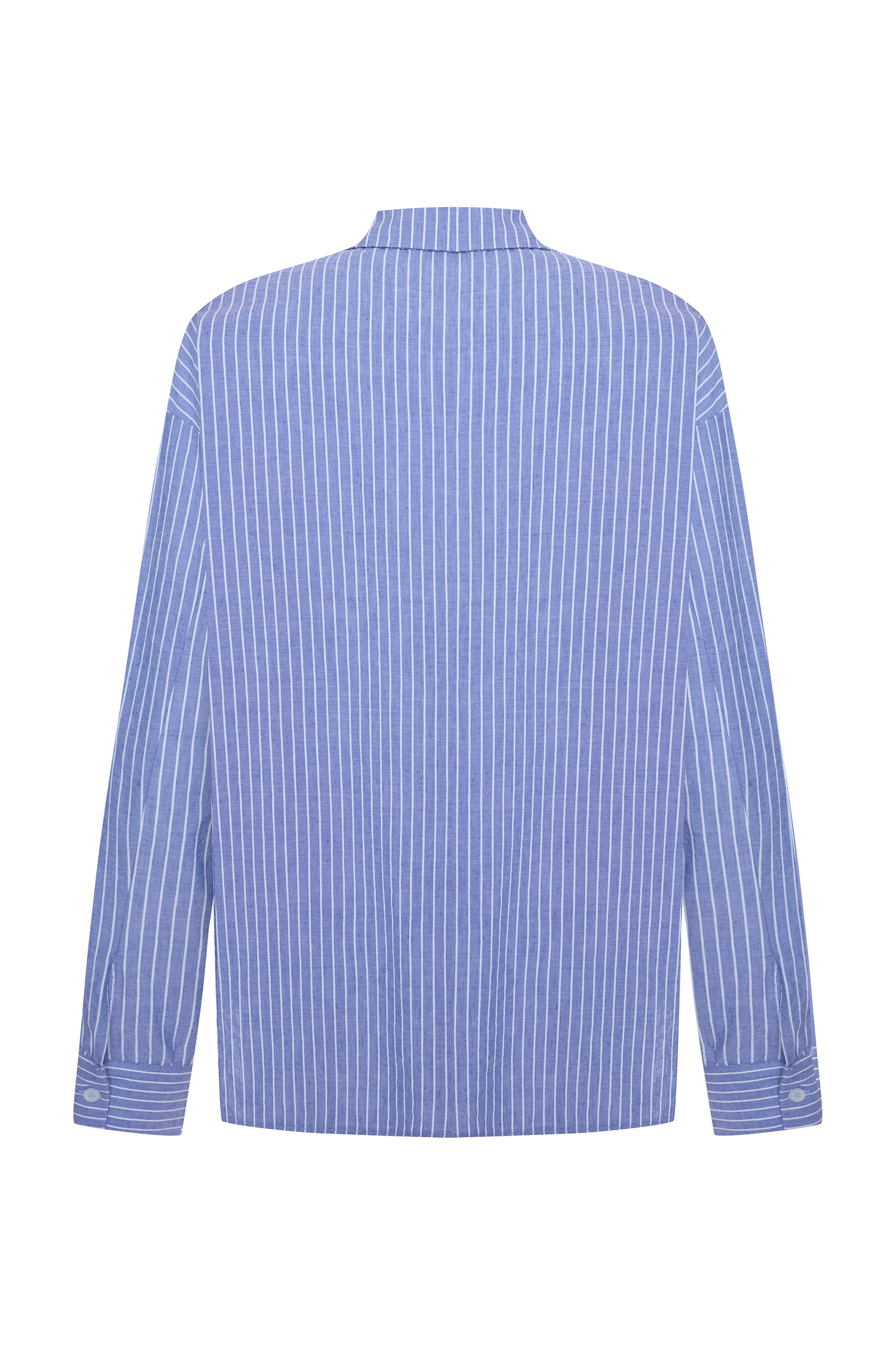 ÇİZGİLİ UZUN KOLLU GÖMLEK