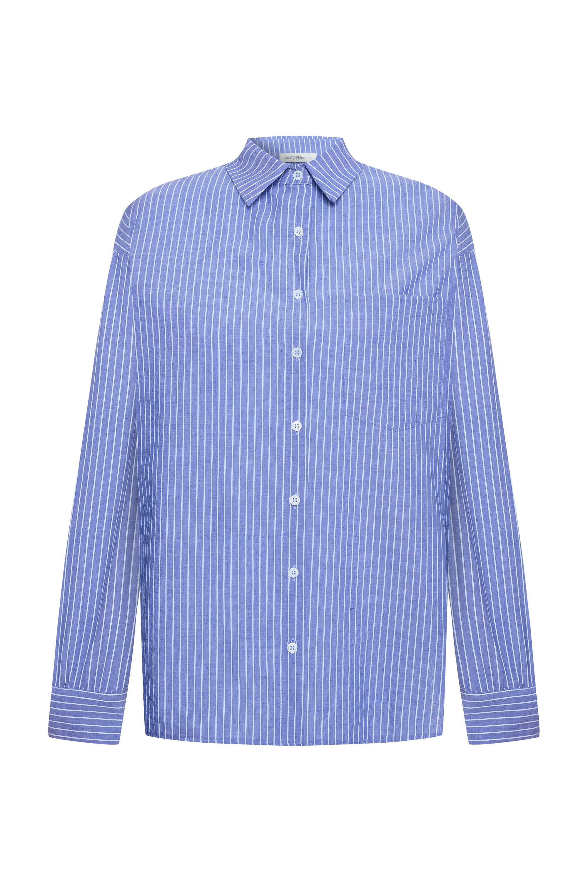 ÇİZGİLİ UZUN KOLLU GÖMLEK