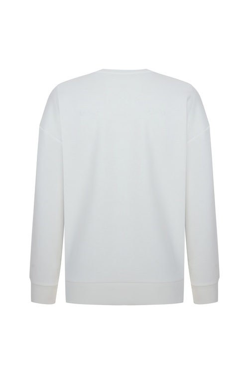  BİSİKLET YAKA MODAL SWEATSHIRT