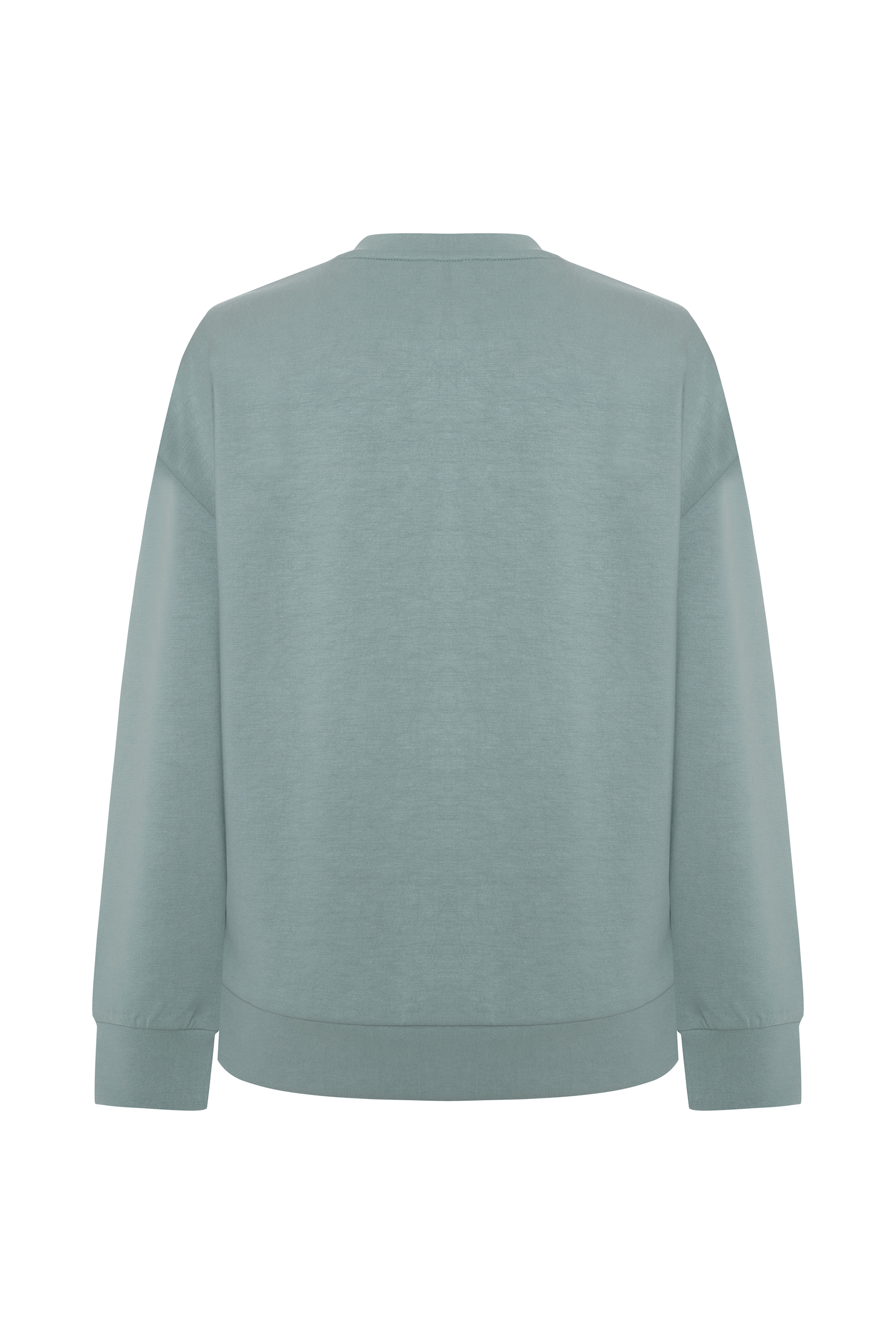 BİSİKLET YAKA MODAL SWEATSHIRT