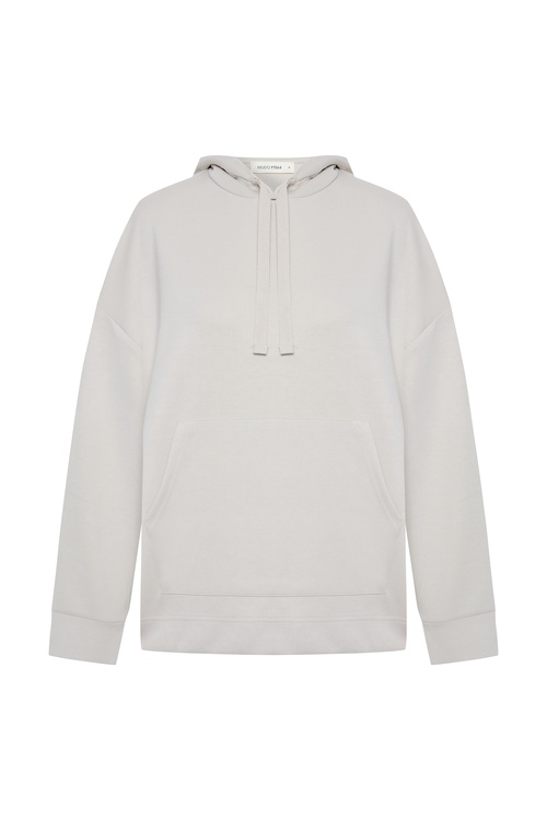  KAPÜŞONLU KARGO CEPLİ MODAL SWEATSHIRT