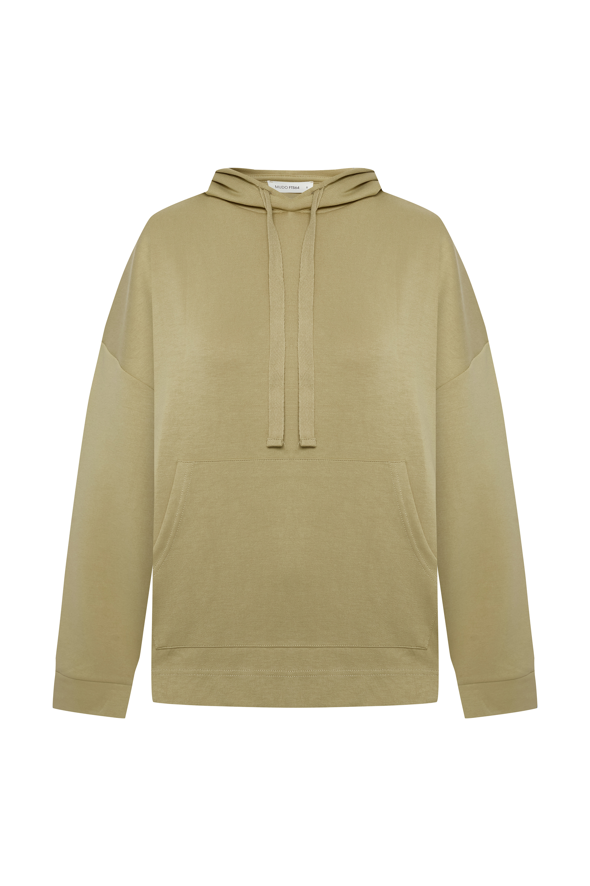 KAPÜŞONLU KARGO CEPLİ MODAL SWEATSHIRT