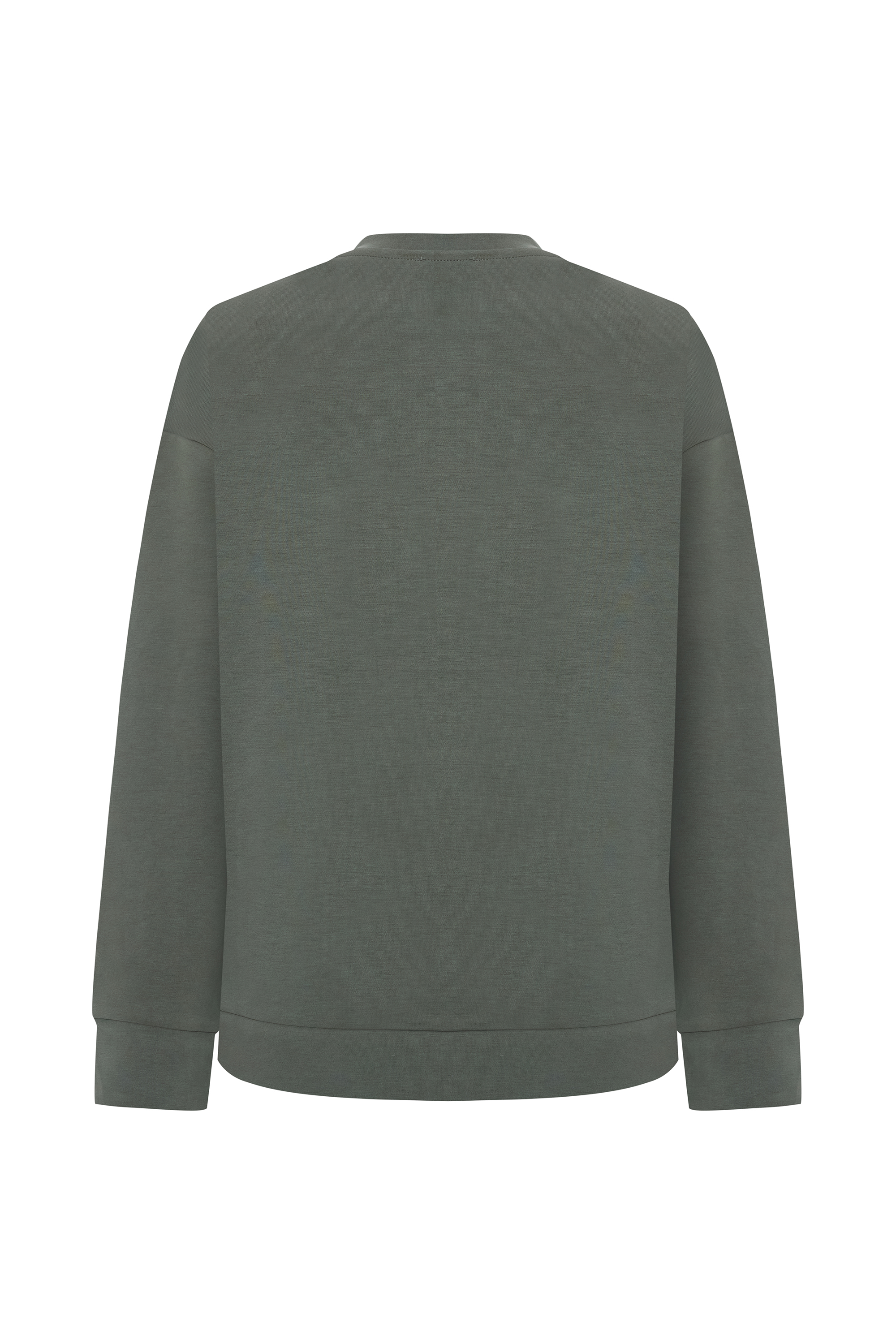 BİSİKLET YAKA MODAL SWEATSHIRT