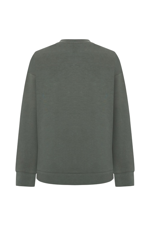  BİSİKLET YAKA MODAL SWEATSHIRT