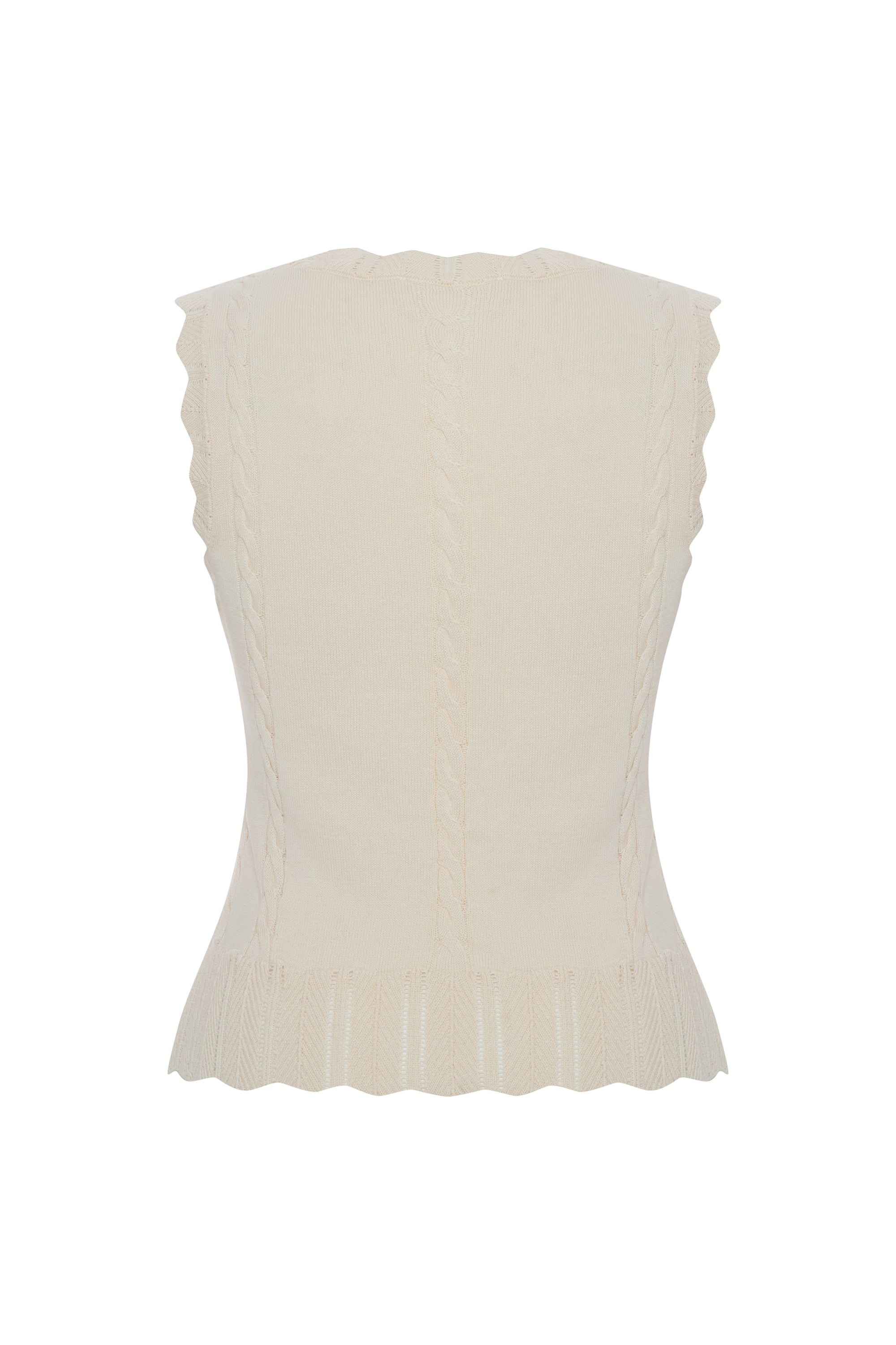 BİSİKLET YAKA NAKIŞLI SÜVETER