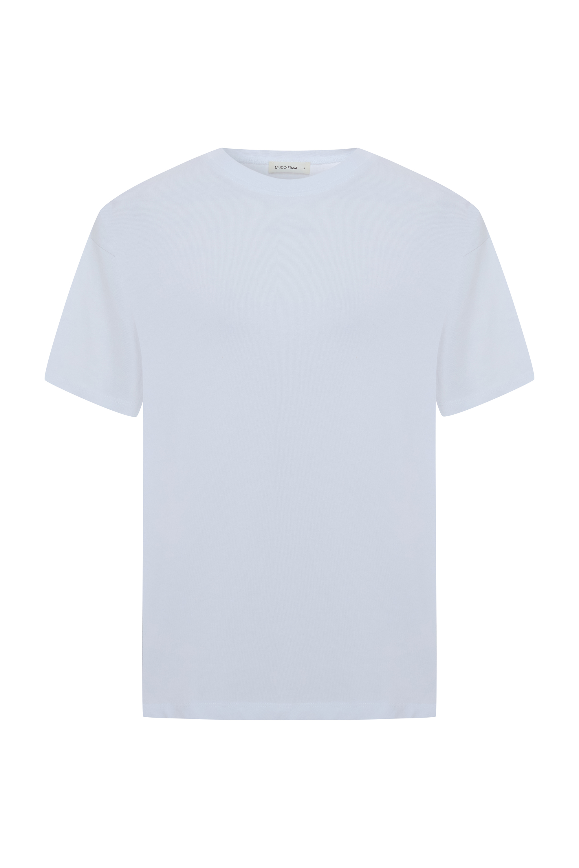 BİSİKLET YAKA OVERSIZE KISA KOLLU T-SHIRT