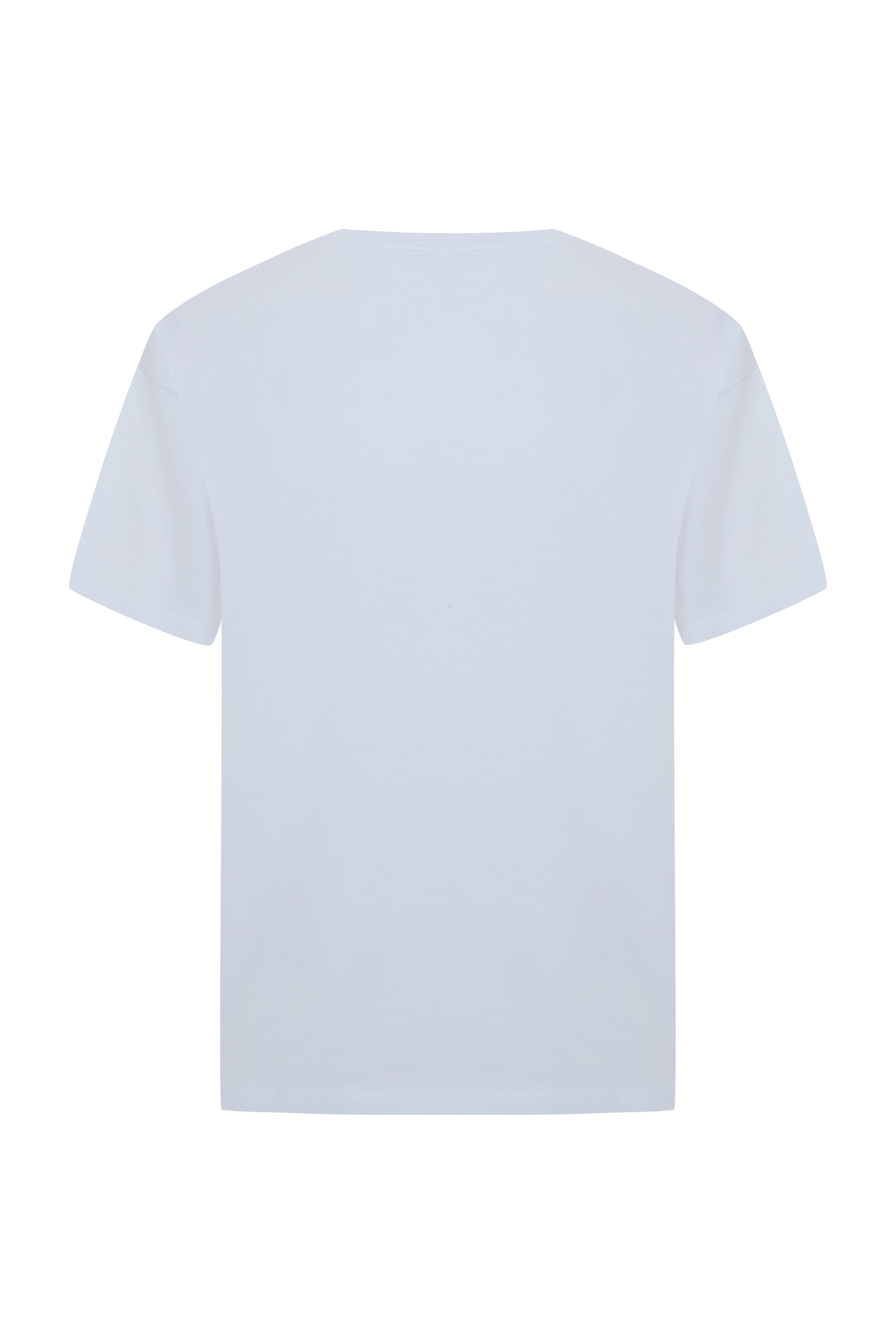 BİSİKLET YAKA OVERSIZE KISA KOLLU T-SHIRT