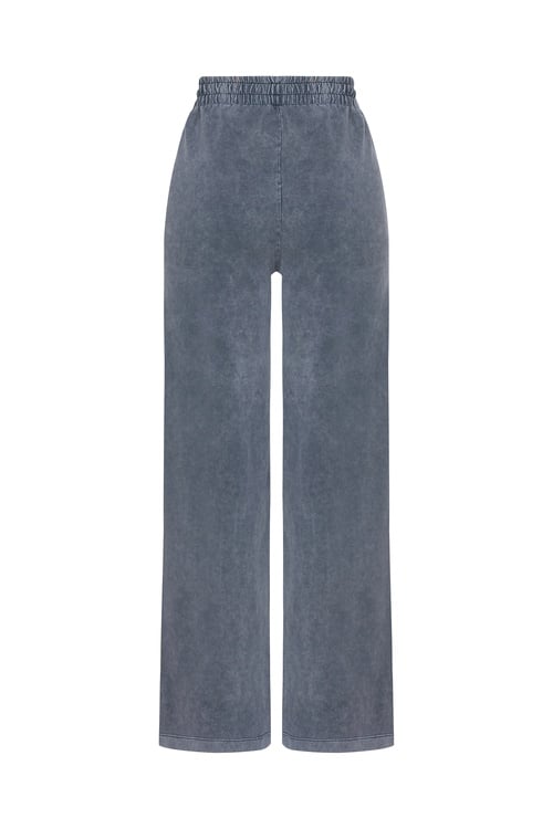  WIDE LEG BELİ LASTİKLİ EŞOFMAN ALTI