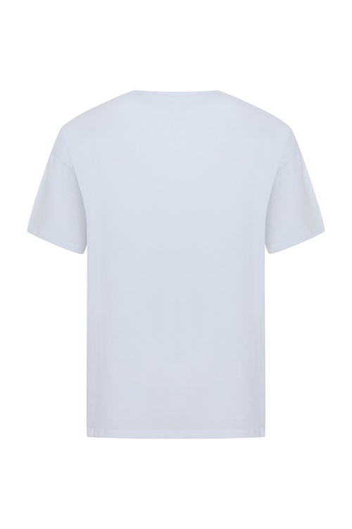  REGULAR FIT BİSİKLET YAKA T-SHIRT