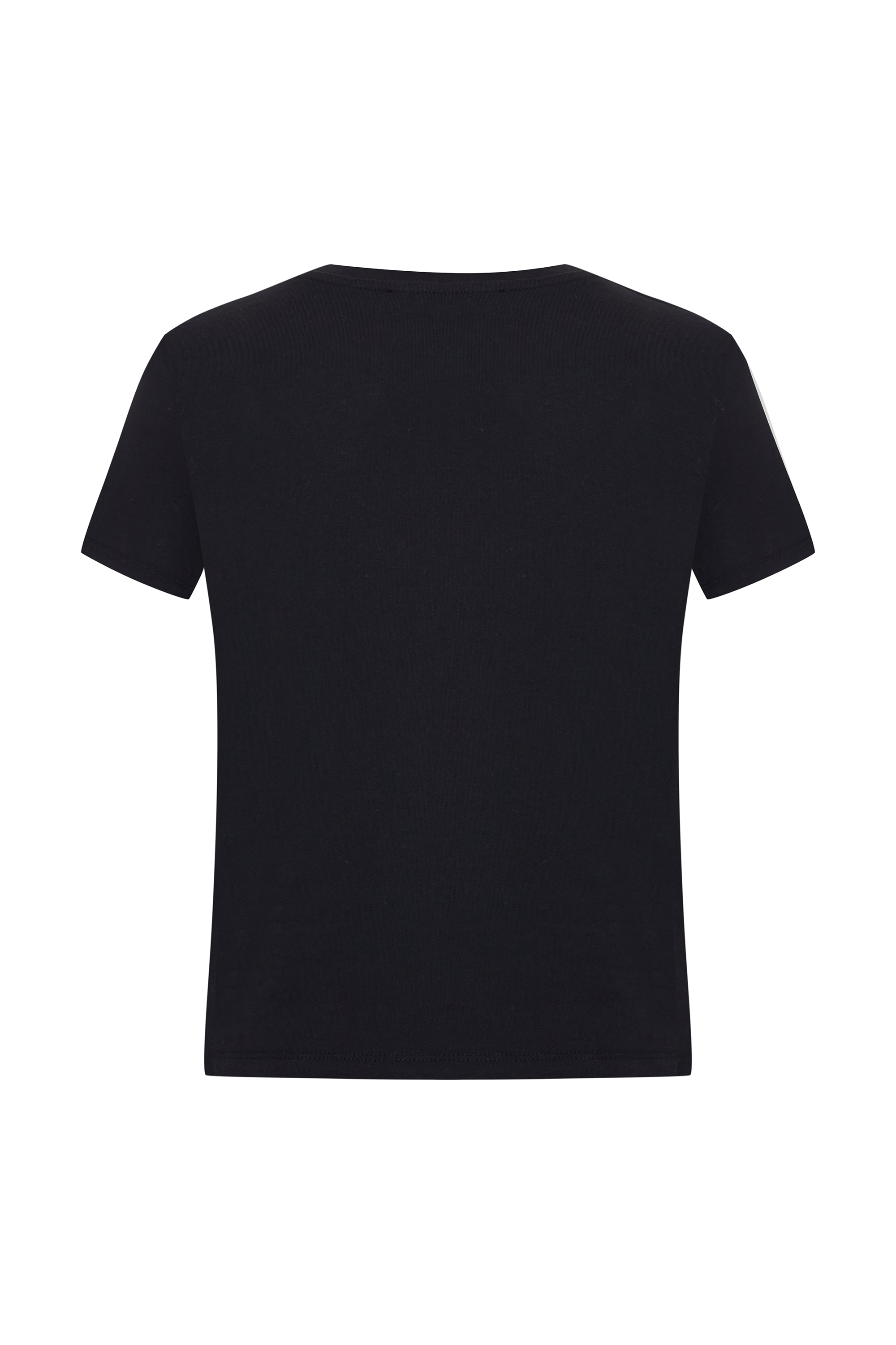 BİSİKLET YAKA KISA KOLLU T-SHIRT