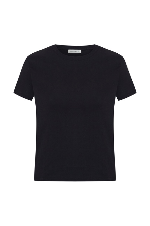  BİSİKLET YAKA KISA KOLLU T-SHIRT