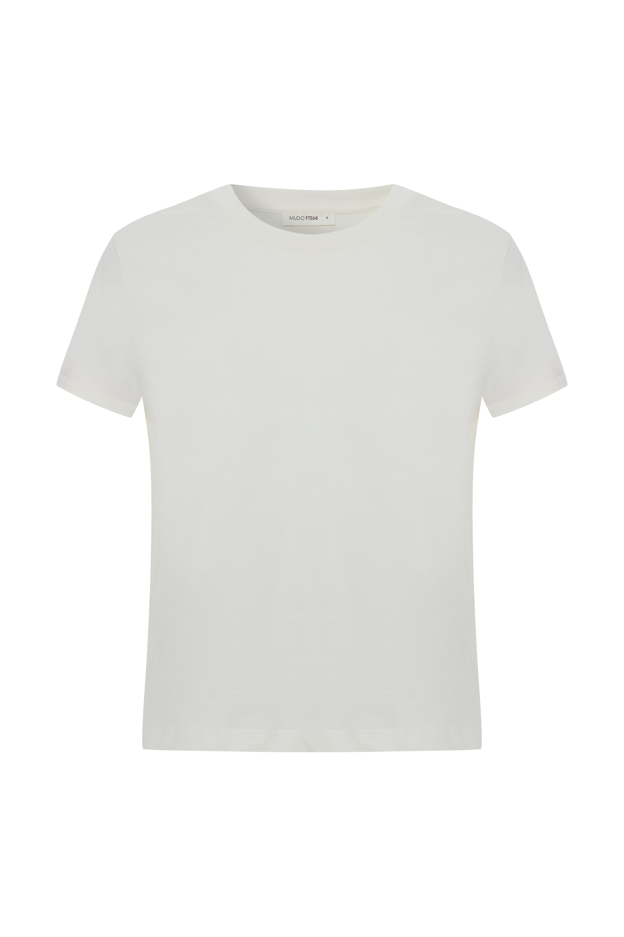 BİSİKLET YAKA KISA KOLLU T-SHIRT