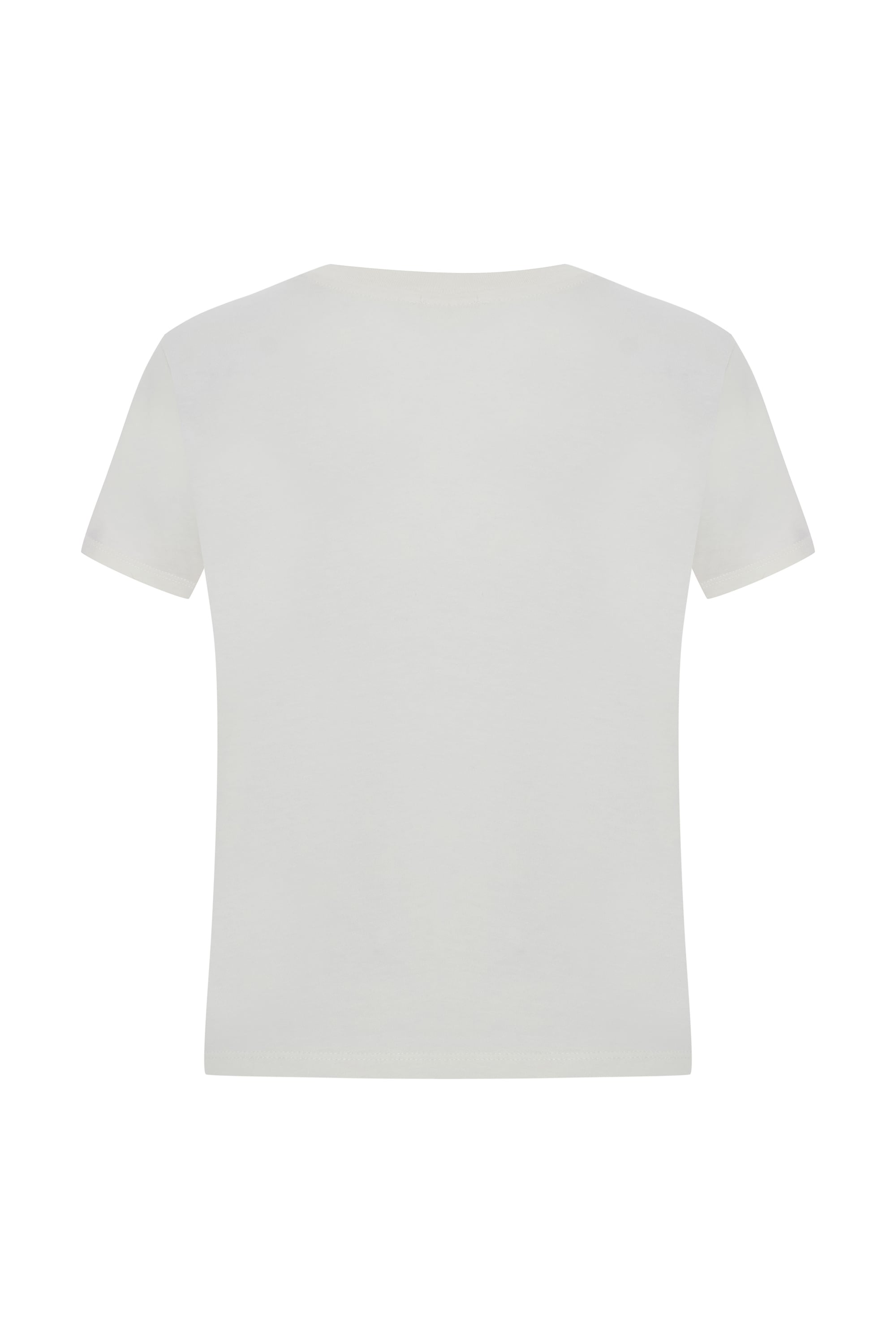 BİSİKLET YAKA KISA KOLLU T-SHIRT