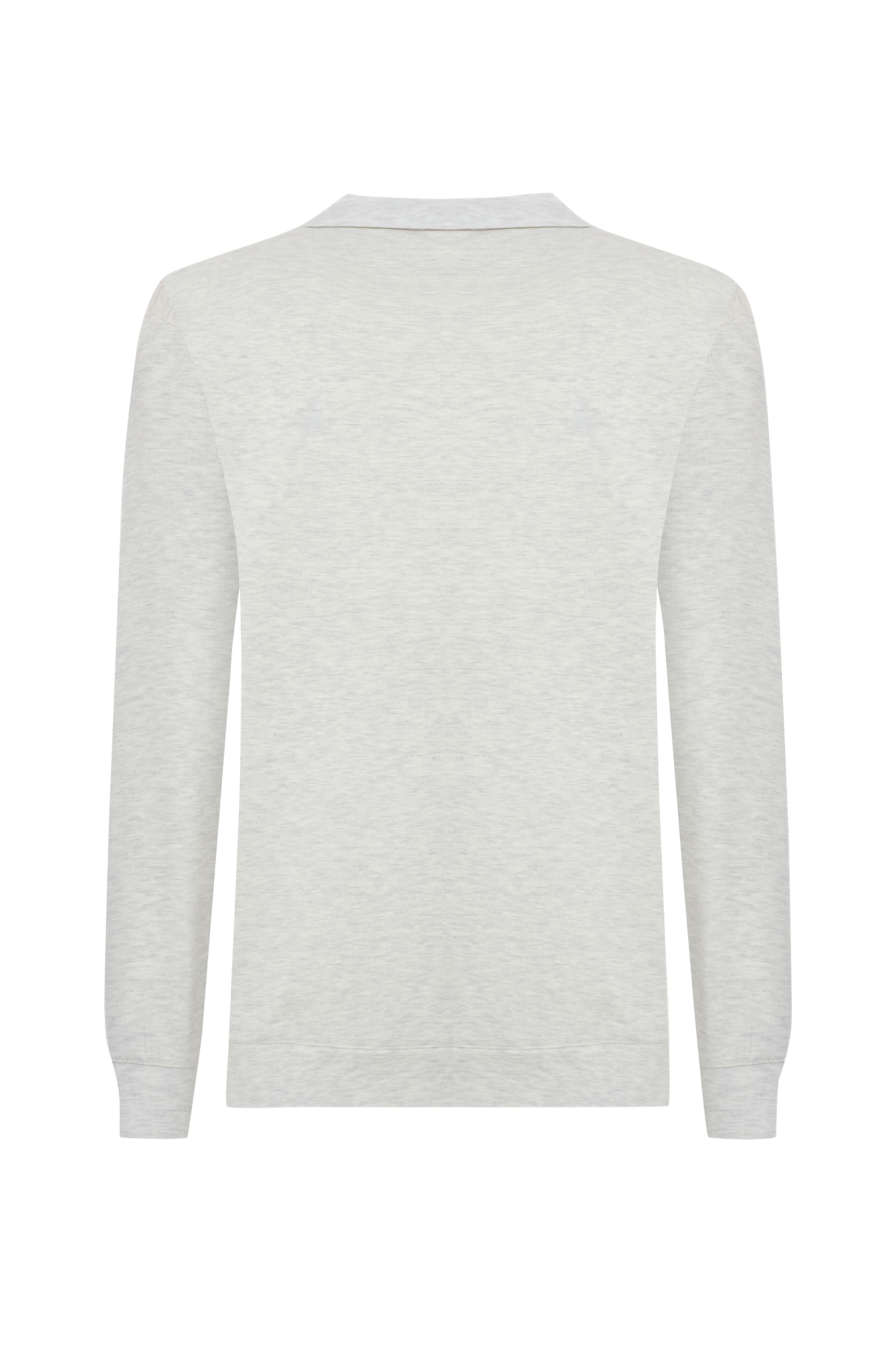 LOOSE FIT FERMUARLI DİK YAKA SWEATSHIRT