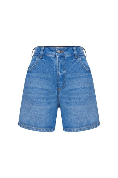 Mudo Kadın Indigo Jean Şort